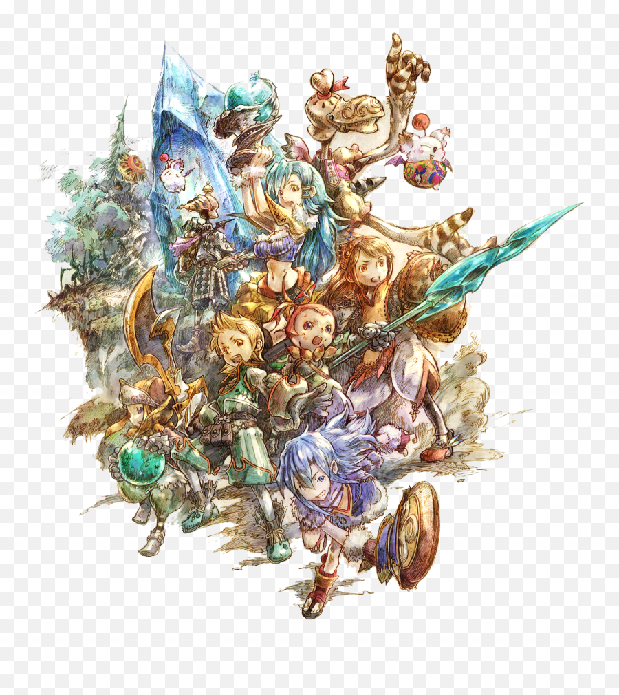 Final Fantasy Crystal Chronicles For Emoji,Final Fantasy 6 Emotions