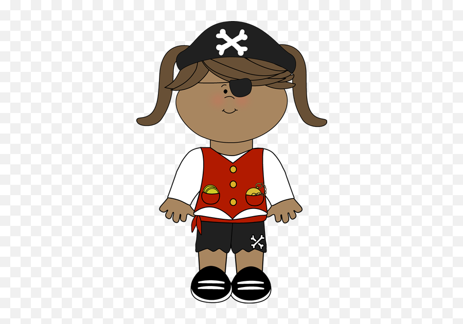Pirate Clipart For Kids - Clipart Best Girl Pirate Clip Art Emoji,Pirate Emoticon Clipart