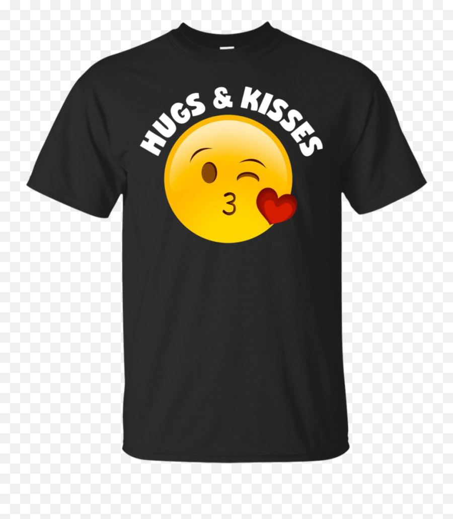 Emoji Valentineu0027s Day Shirt Hugs And Kisses Heart Kiss - Men Happy,Support Emoji
