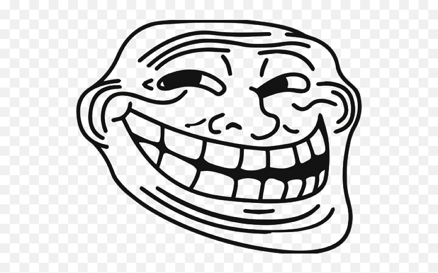 Transparent Trollface Free - Troll Face Meme Png Emoji,Troll Face Emoji
