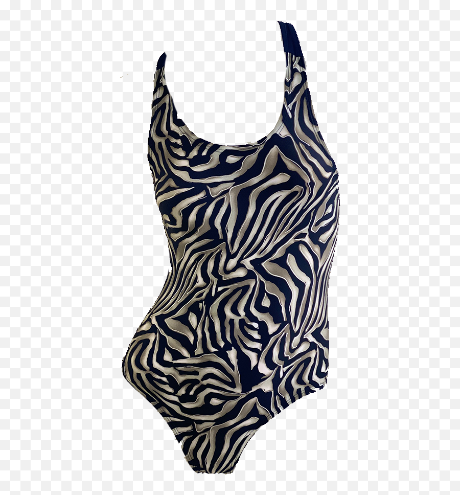 Toogs Fastback Swimsuit In Navy And Grey Funky Zebra Emoji,Images Of White Bikinis With Emojis All Over It