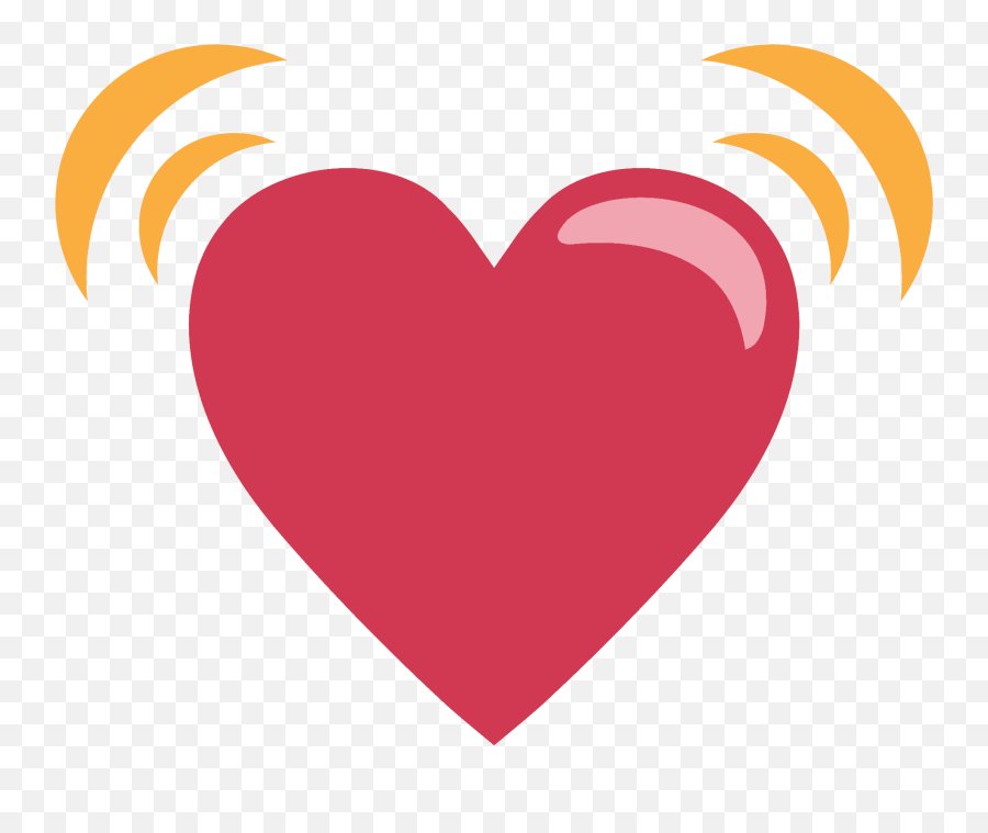 Beating Heart Emoji Clipart - Pacific Islands Club Guam,Hart Emoji
