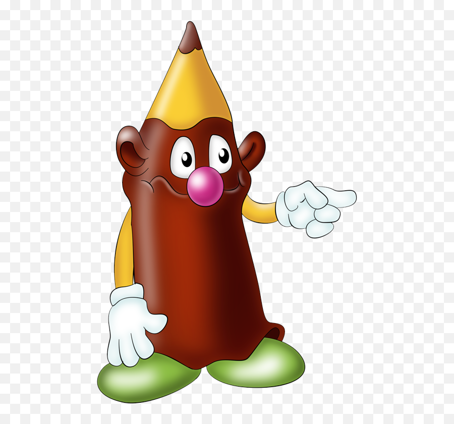 brown crayon clipart