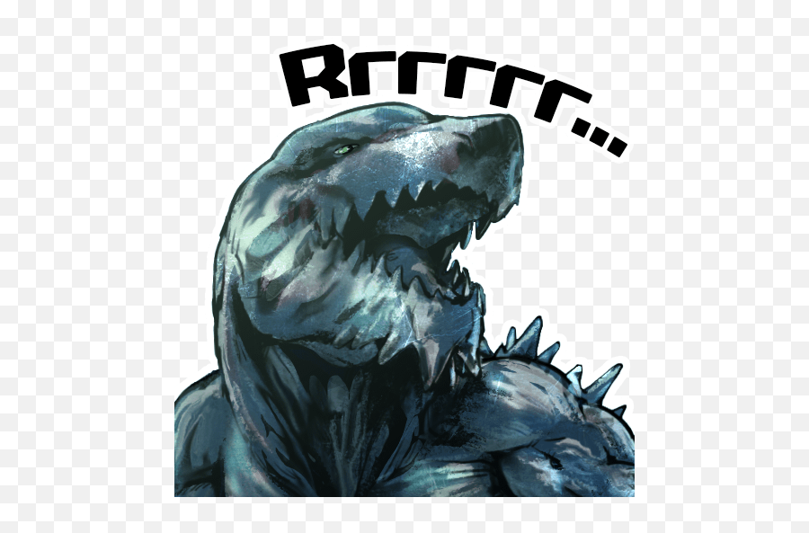 Godzilla Attacks In A Monster - Sized Collaboration With Grand Grand Summoners Godzilla Sticker Emoji,Godzilla Emotion Chart