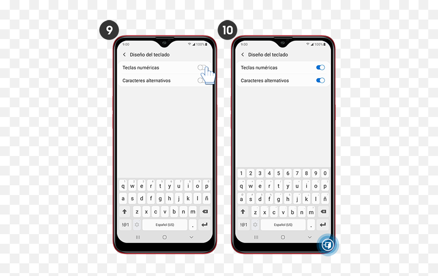 Galaxy A10s - Cómo Cambiar El Diseño Del Teclado Samsung Dot Emoji,Como Hacer Emojis Con El Teclado Pc