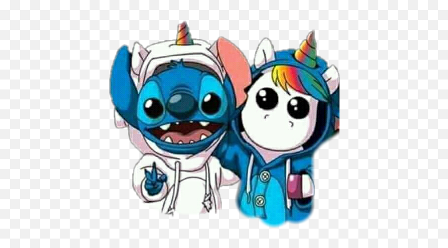 Download Hd Stitch Unicornio - Imagenes De Unicornio Y Stitch Emoji,Stitch Emoji