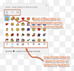 Emojis And Symbols - Keyboard Shortcuts For Emojis In Outlook,Emoji Symbols