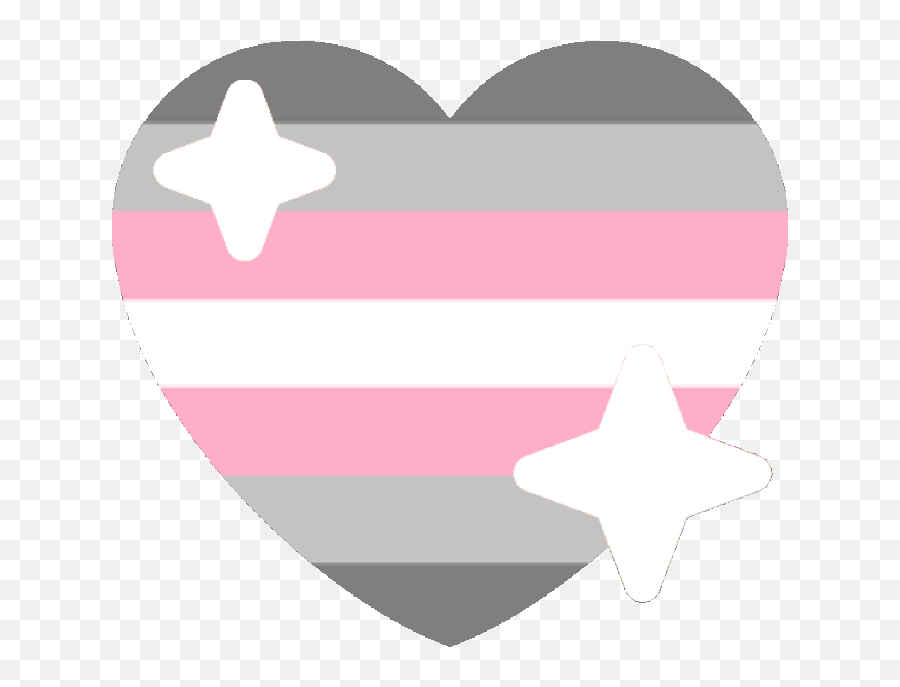 Demigirlsparkleheart - Discord Emoji Discord Pride Heart Emojis,Sparkle Emoji