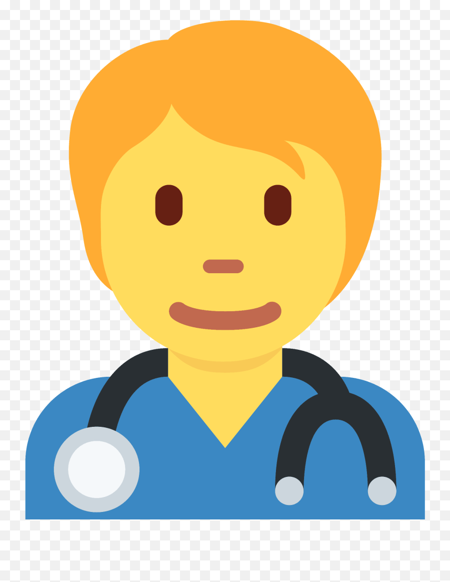 Health Worker Emoji Clipart - Emojis De Doctores,Patient Emoji