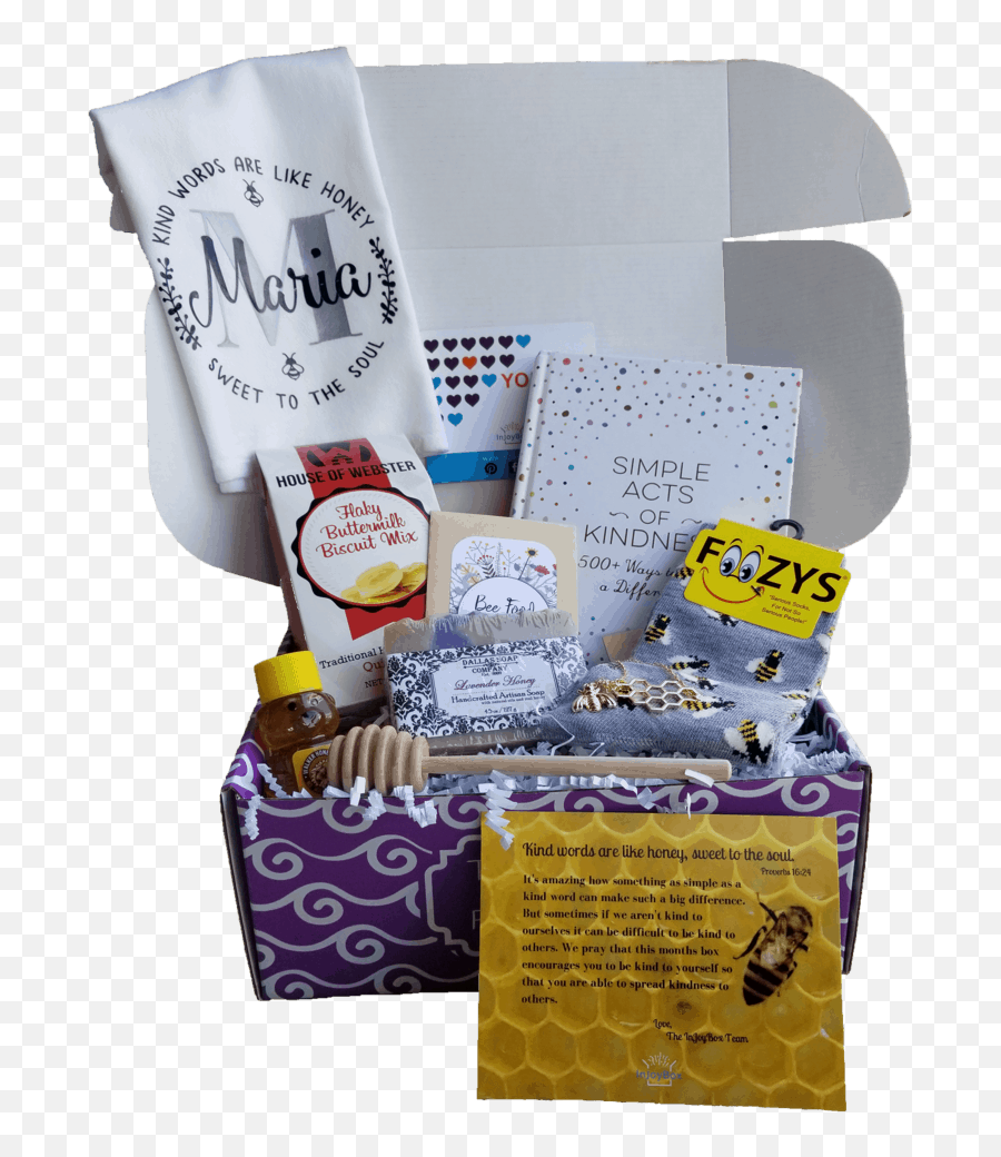 Injoybox Monthly Care Packages To Encourage Others - Household Supply Emoji,Smiley Face Emoticon Word Webster