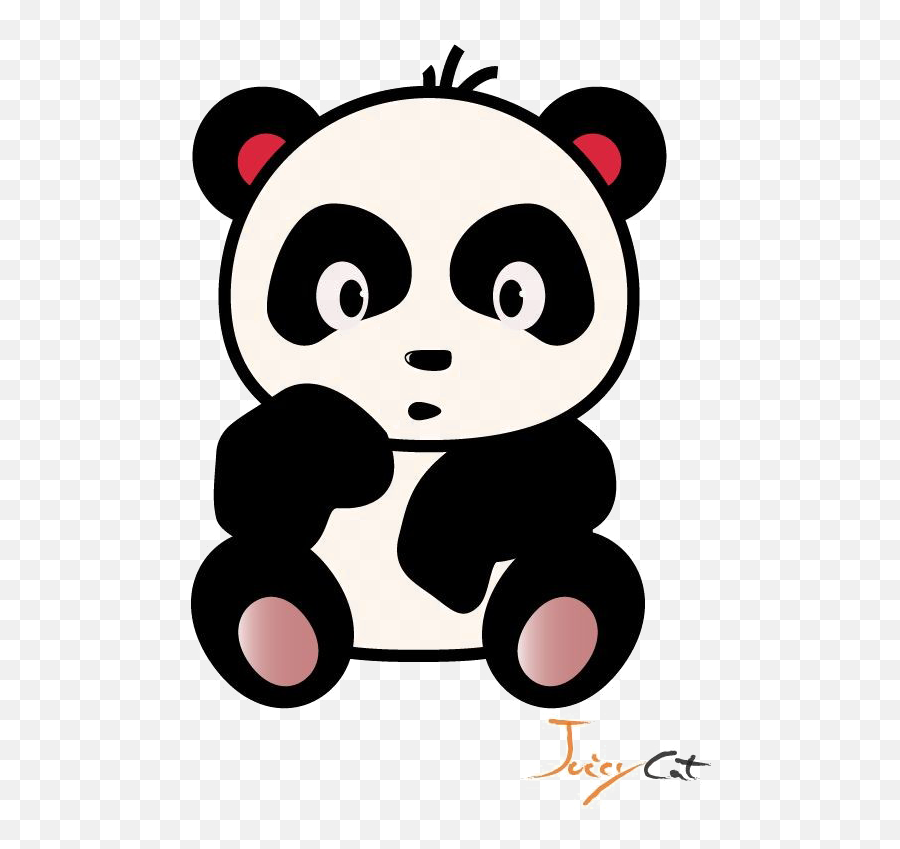 Download Cartoon Panda Png Image - Cartoon Panda Bears Emoji,Panda Bear Emoji