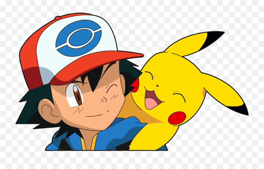 Ash Pikachu Pokemon Png - Ash Y Pikachu Png Emoji,Pikachu Emoji