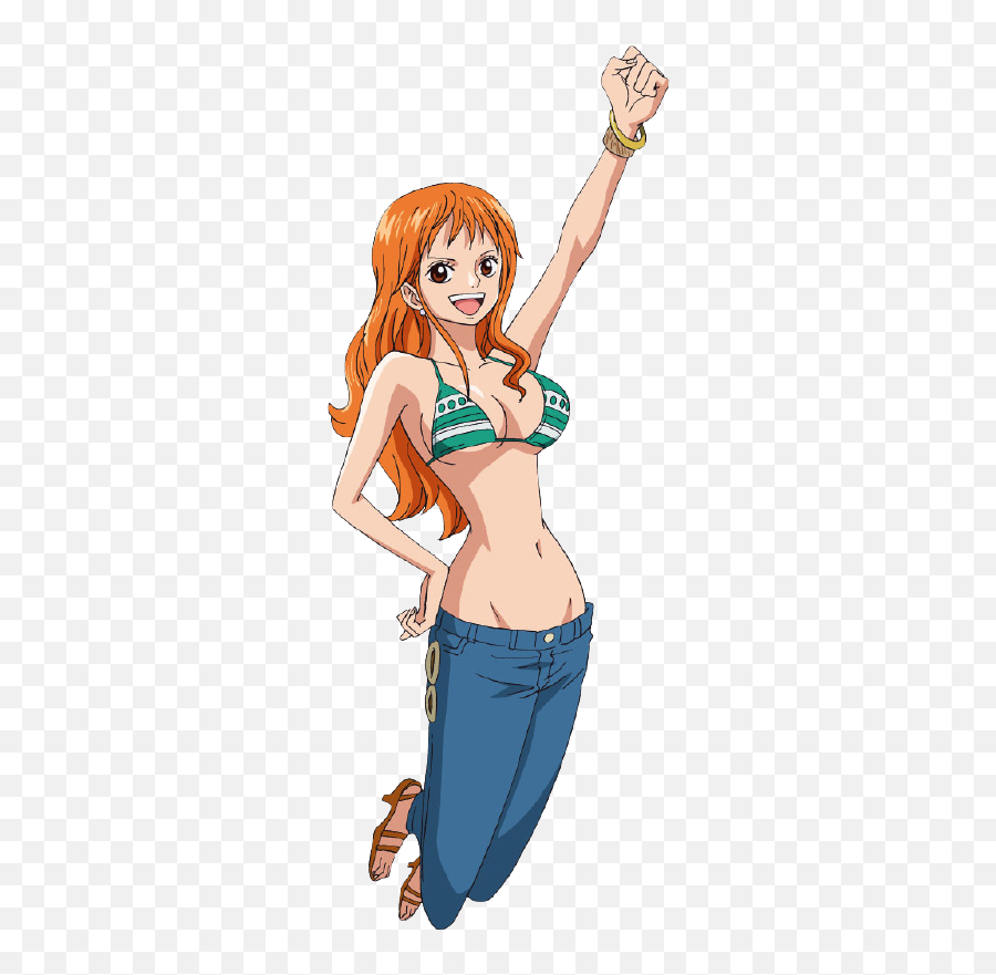 One Piece Cat Burglar Nami Characters - Tv Tropes Nami Png Full Body Emoji,Robin Emotions One Piece