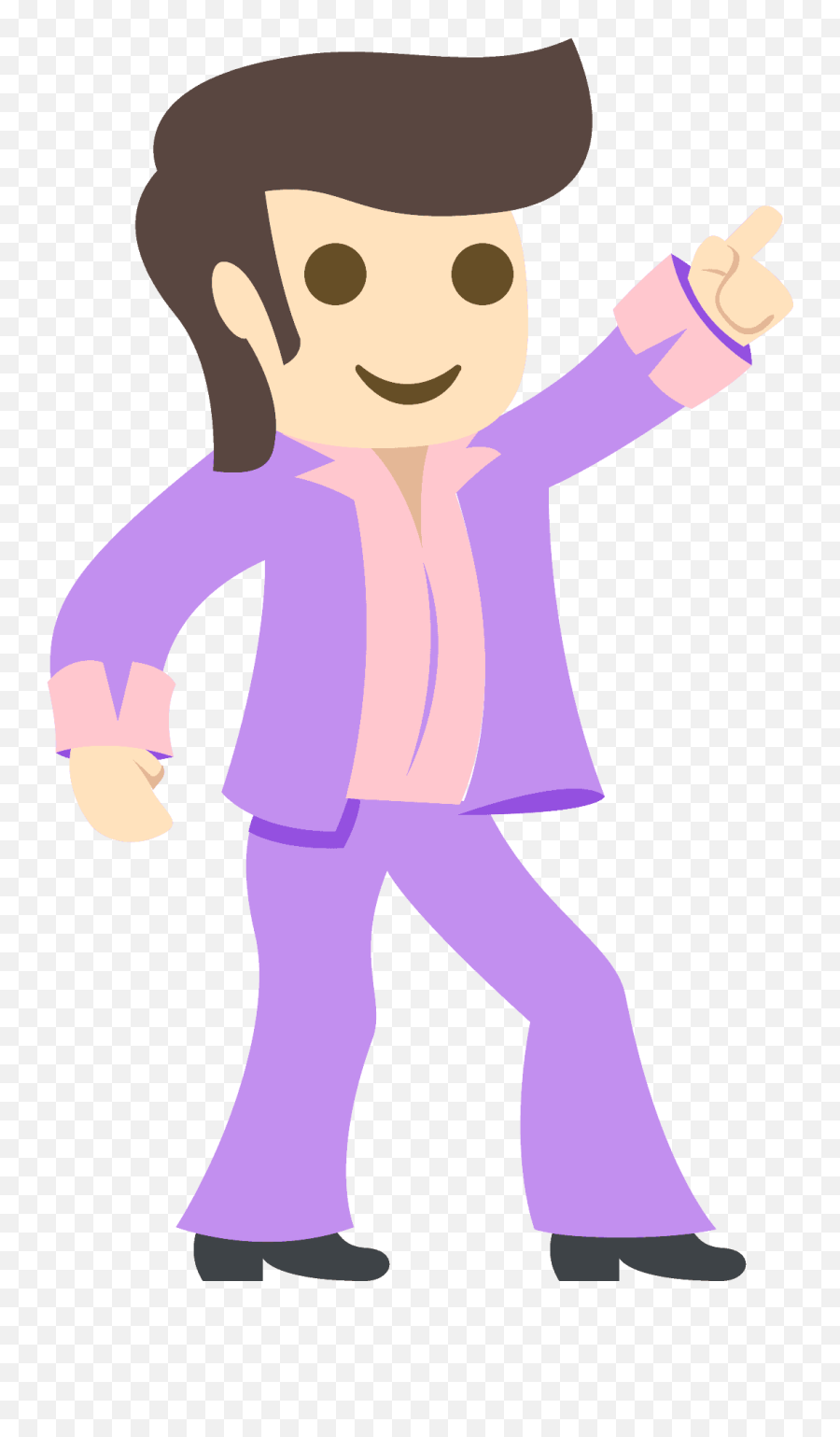 Man Dancing Emoji Clipart Free Download Transparent Png,Walking Happy Man Emoticon