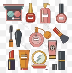 Cosmetics Props Cdr Png Images Ai Free Download - Pikbest Emoji,April Fools China Emoticon