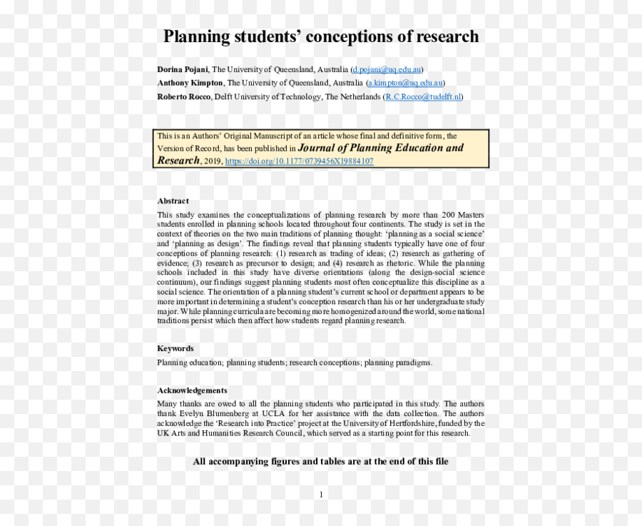 Pdf Planning Studentsu0027 Conceptions Of Research Dorina Emoji,Sith Disciplines From Emotions