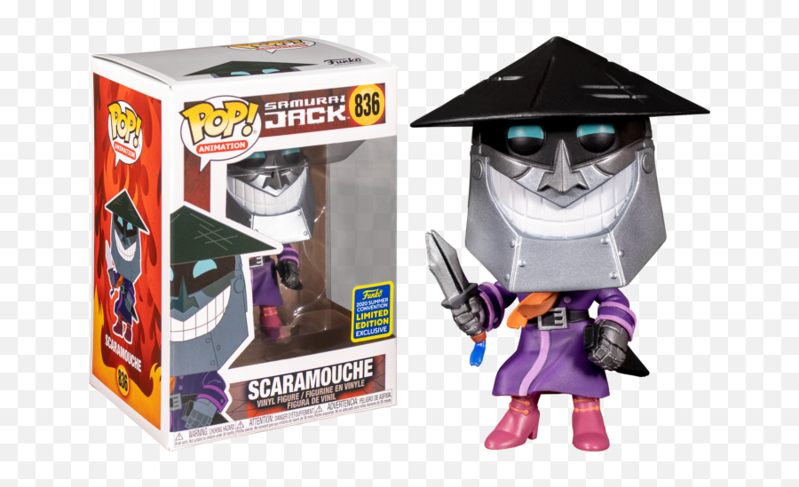 Funko Pop Samurai Jack - Scaramouche 836 2020 Summer Emoji,Samurai Jack Aku No Emotion