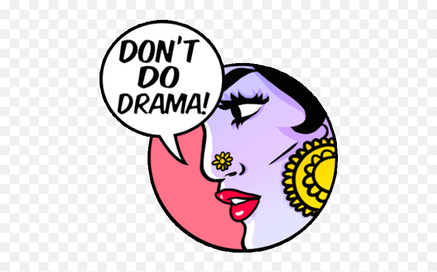 Woman Saying Donu0027t Start Your Drama Sticker - Obscure Emoji,She Is Playing Wirh My Emotions