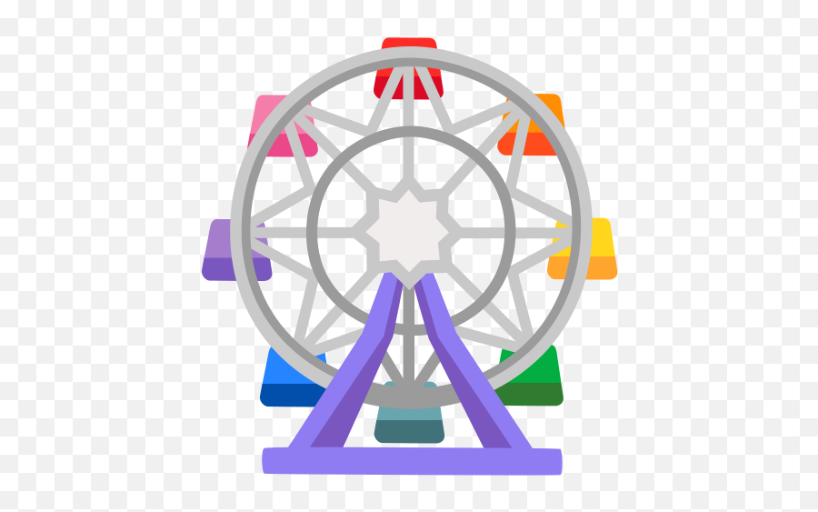 Ferris Wheel Emoji,Carnival Emoji