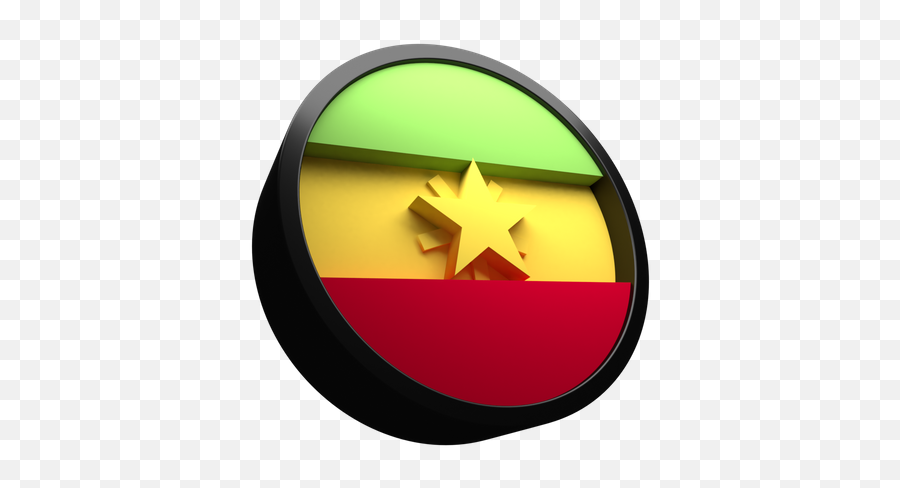 Premium Ethiopia Flag Flag 3d Illustration Download In Png Emoji,Maru Emoji