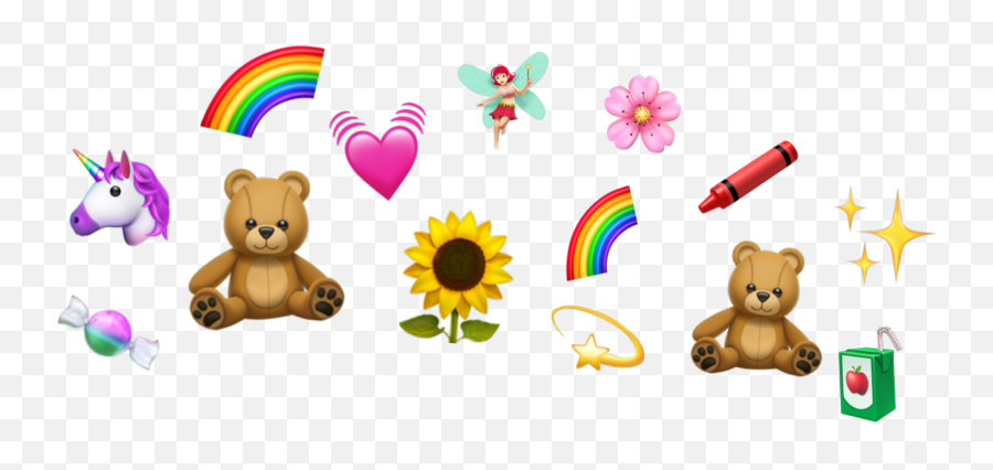 Cute Emoji Stickers Emoji - Babycore Emojis,Angry Bear Emoji