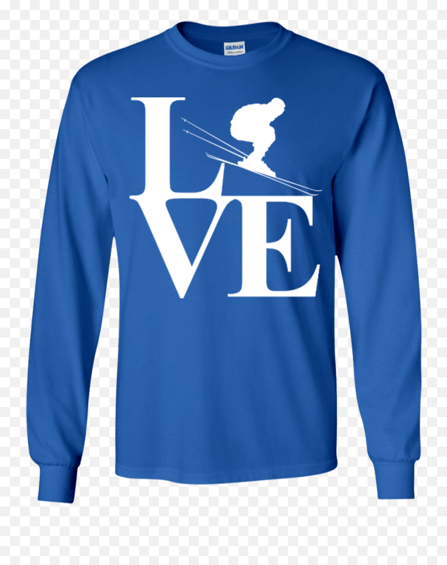 Love Skiing Youth Long Sleeves - Youth Long Sleeve Shirt Emoji,Crawfish Emoji