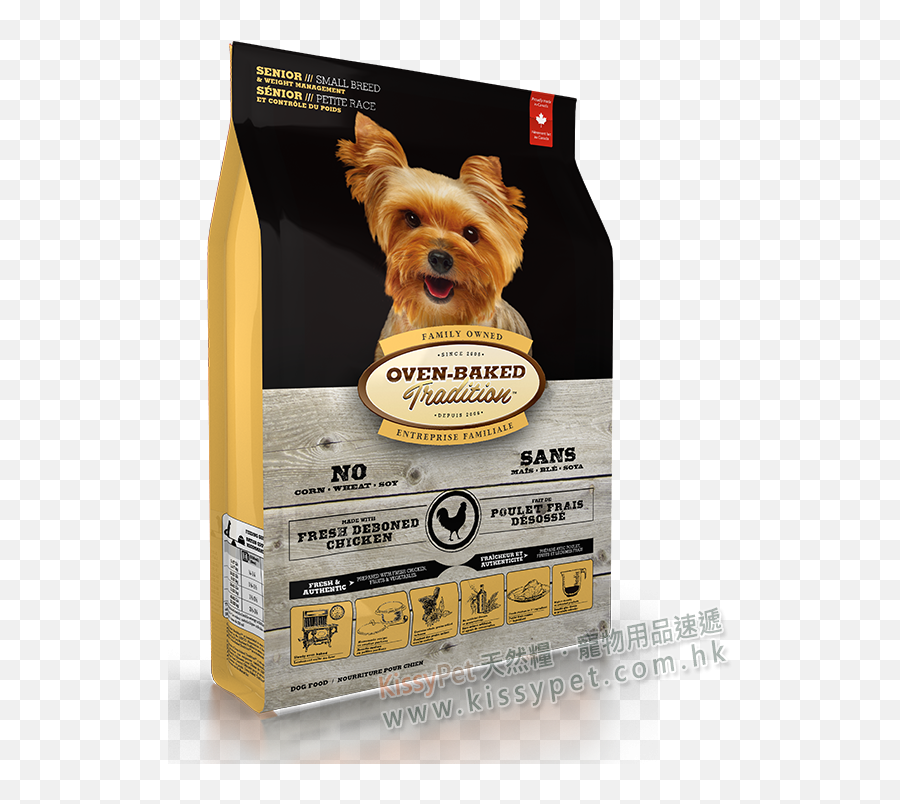 Oven - Baked Tradition Dry Dog Food Senior U0026 Weight Management Formula Small Breed 5lbs 125lbs Oven Baked Dog Food Senior Emoji,Dog Emotion