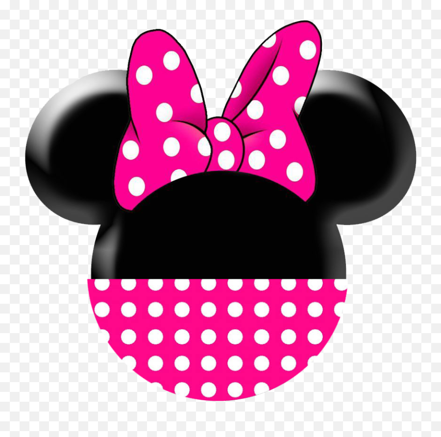 Baby Head Png - Baby Minnie Mouse Face Download Minnie Minnie Mouse Ears Clipart Emoji,Mickey Mouse Ears Emoji