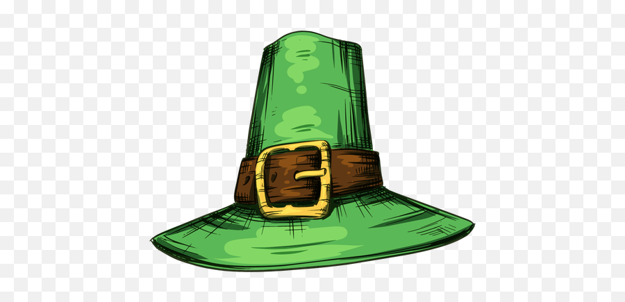 St Patricks Day Hat Cool - Transparent Png U0026 Svg Vector File Saint Patrick Png Hat Emoji,St Patricks Day Emoticon