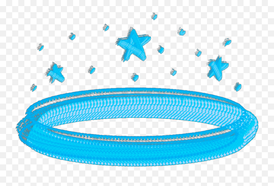 Blue Star Red Spiral Aesthetic Sticker By Esma Sla - Dot Emoji,Blue Star Emoji