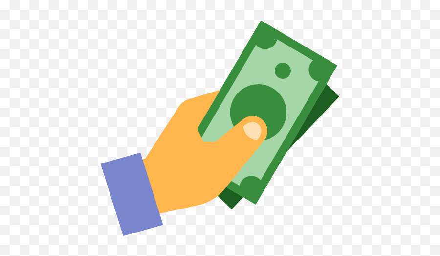 Computer Icons Money Bag Bank Clip Art - Cash Png Download Icon Hand Money Png Emoji,Emoji Dinero
