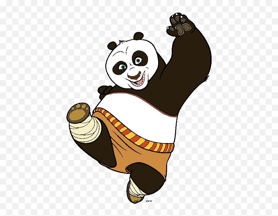 Panda Clipart Clip Art Panda Clip Art Transparent Free For - Kung Fu Panda Characters Cartoon Emoji,Kungfu Panda Emoji