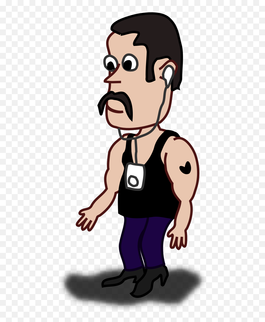 Muscular Man Png Svg Clip Art For Web - Bad Man Clipart Emoji,Man Plus Horse Emoji Pop