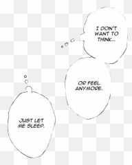 Manga Text Sad Numb Black Sticker - Dot Emoji,Numb Emoji