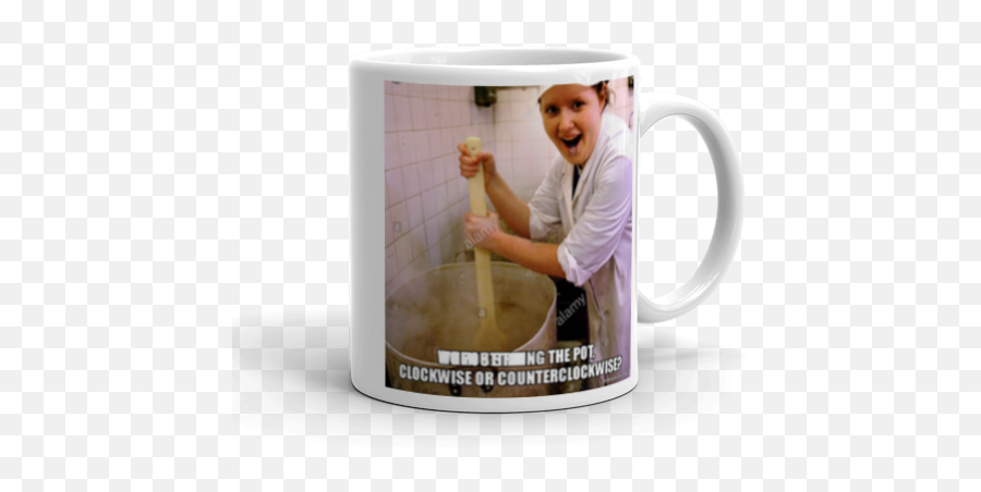 You Stir Clockwise Or Counterclockwise - Magic Mug Emoji,Stirring The Pot Emoticon