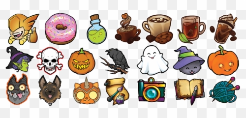 Art Of Frenone On Twitter New Emotes For My Discord - Scary Emoji,Hdiscord How To Put Emojis In Channel Names