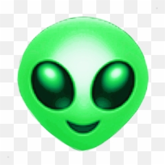 Emoji Emojis Alien Space Spaceman - Alien Emoji Apple,Personal Space Emoticon