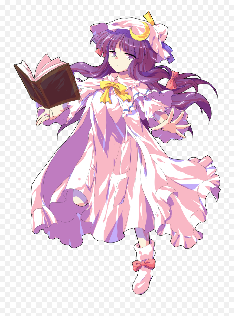 Patchouli Knowledge - Patchouli Knowledge Touhou Emoji,Patchouli And Emotions