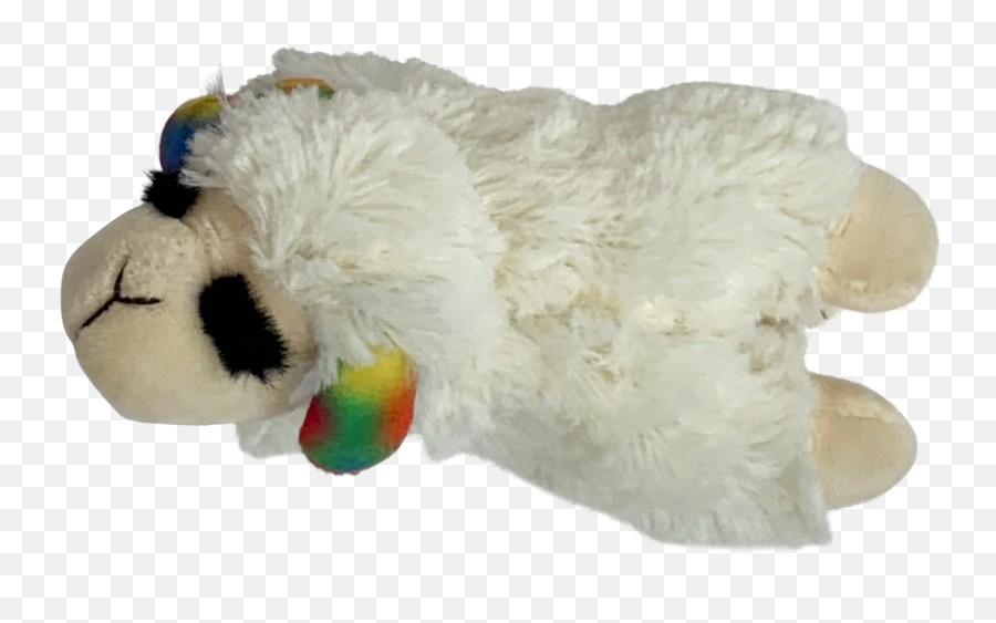 Multipet Lamb Chop Plush Dog Toy Small Colors May Vary - Soft Emoji,Dog Drooling Emoticon