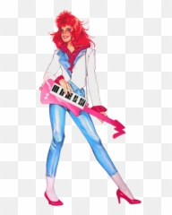 Jem Characters - Tv Tropes Kimber Jem And The Holograms Cartoon Emoji,