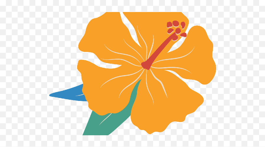 Hibiscus That Certain Something For Inside And Outside - Hawaiian Flower Gif Emoji,Hibiscus Emoji