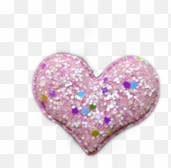Aplique De Coração Que Brilha No Escuro - Sparkly Emoji,Apliques De Emotions Em Eva