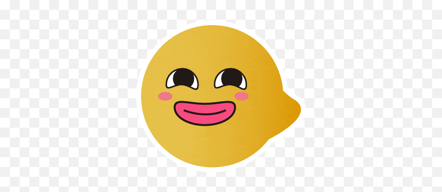 Emotion Circle Sticker - Emotion Circle Cute Discover Happy Emoji,>< Emotion
