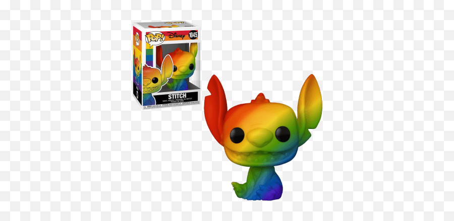 Funko Pop Disney Disney Pop Vinyl Magic Madhouse - Pride Stitch Funko Emoji,Stitch Disney Emoticons