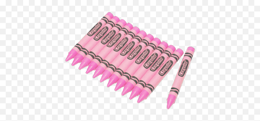 Crayon Crayola Pink Sticker By Sara Maximo - Pastel Pink Crayon Emoji,Crayola Emoji Marker Maker