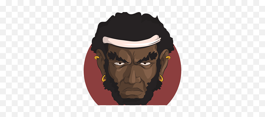 Drago Petrache - Fictional Character Emoji,Afro Samurai Animated Emoticon