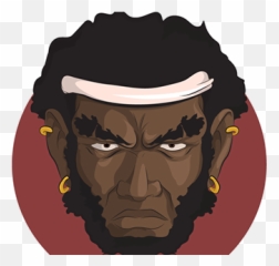 Drago Petrache - Fictional Character Emoji,Afro Samurai Animated Emoticon