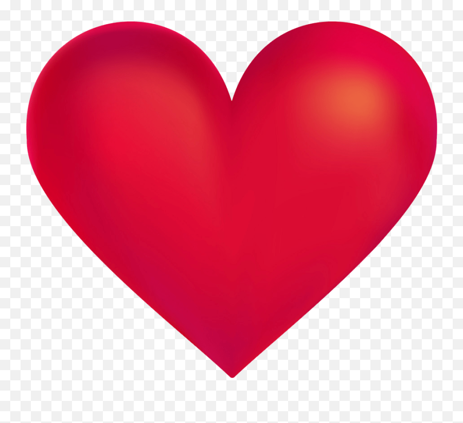 Big Red Heart Transparent - Clipart World Love Heart Emoji,Melting Heart Emoji