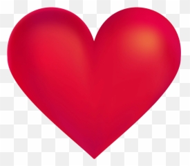 Big Red Heart Transparent - Clipart World Love Heart Emoji,Melting Heart Emoji