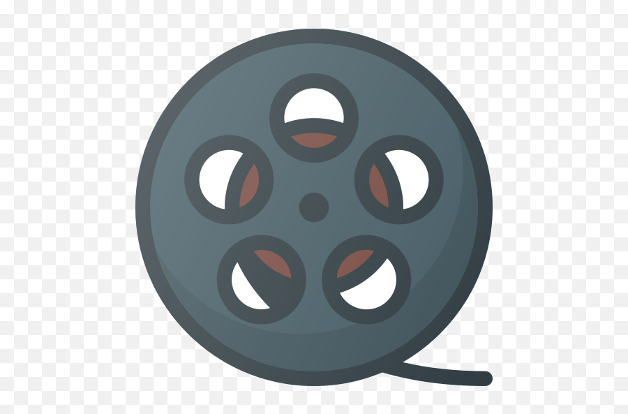 Film Strip Roll Movie Retro Free - Solid Emoji,Filmstrip Unicode Emoticon